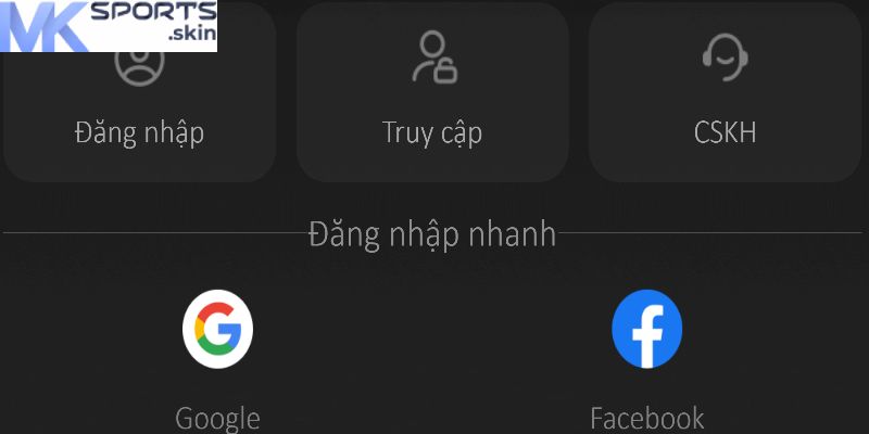 Đăng Nhập MKSport - Ưu Đãi Đặc Biệt Dành Cho Người Mới 8 dang nhap mksport