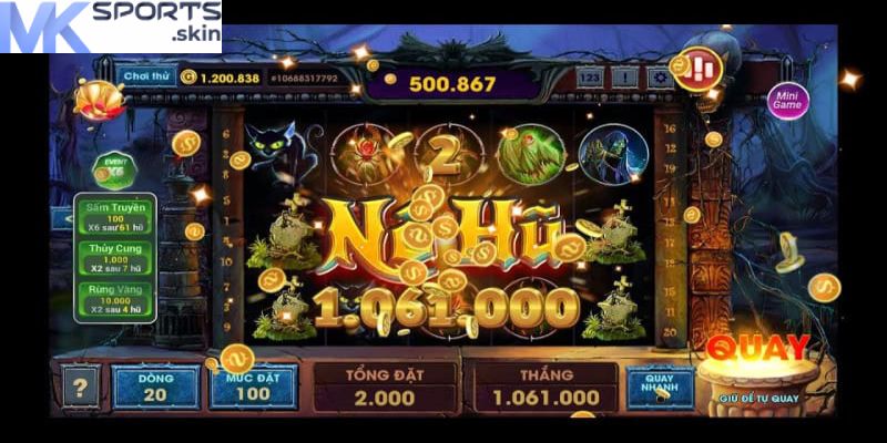 Quay Hũ MKSport - Cơ Hội Nhận Thưởng Siêu Hấp Dẫn, Thú Vị! 1 quay hu mksport